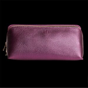 PORTLAND LEATHER Wide Mouth Pouch Ultra Violet